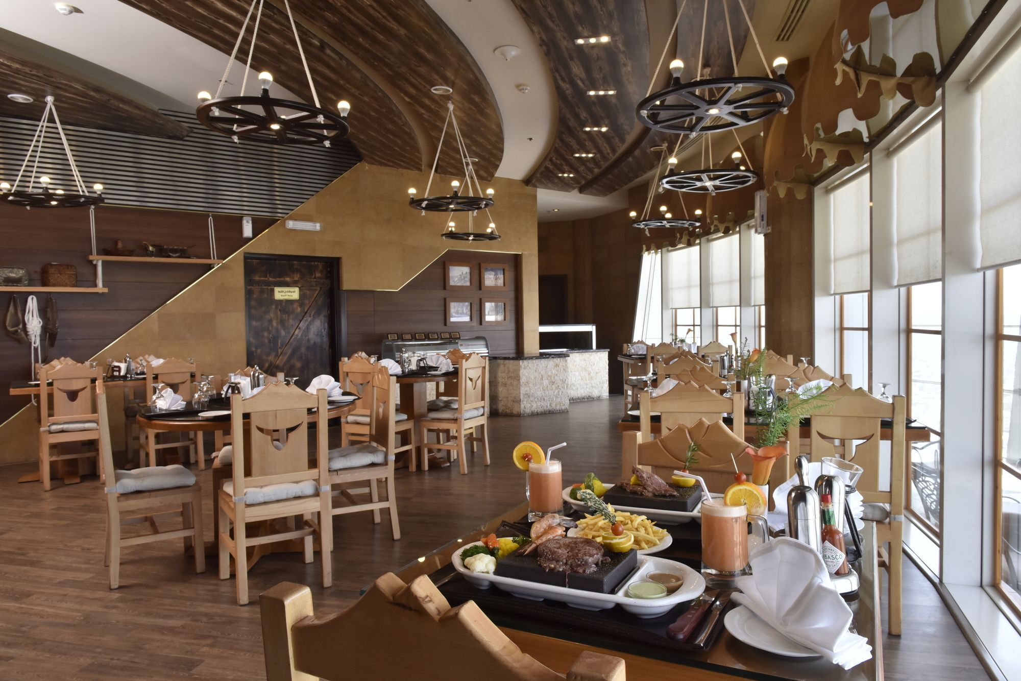 Awaliv International Hotel Táif Exteriér fotografie The restaurant