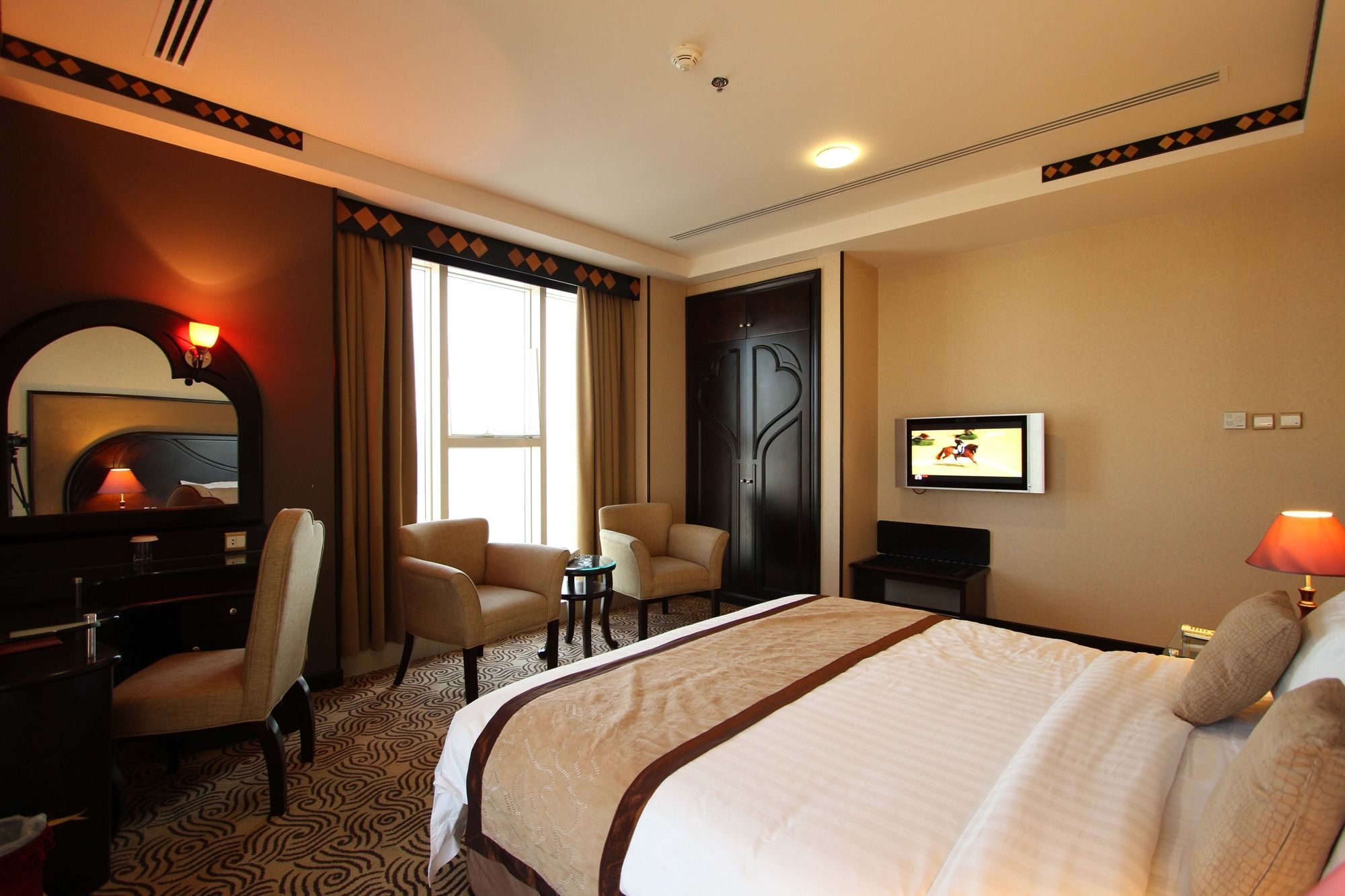 Awaliv International Hotel Táif Exteriér fotografie A room at the hotel